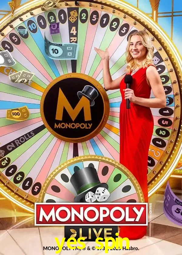 yes spin — Monopoly Live live game show | Play on Android APK & iPhone for real money | Evolution